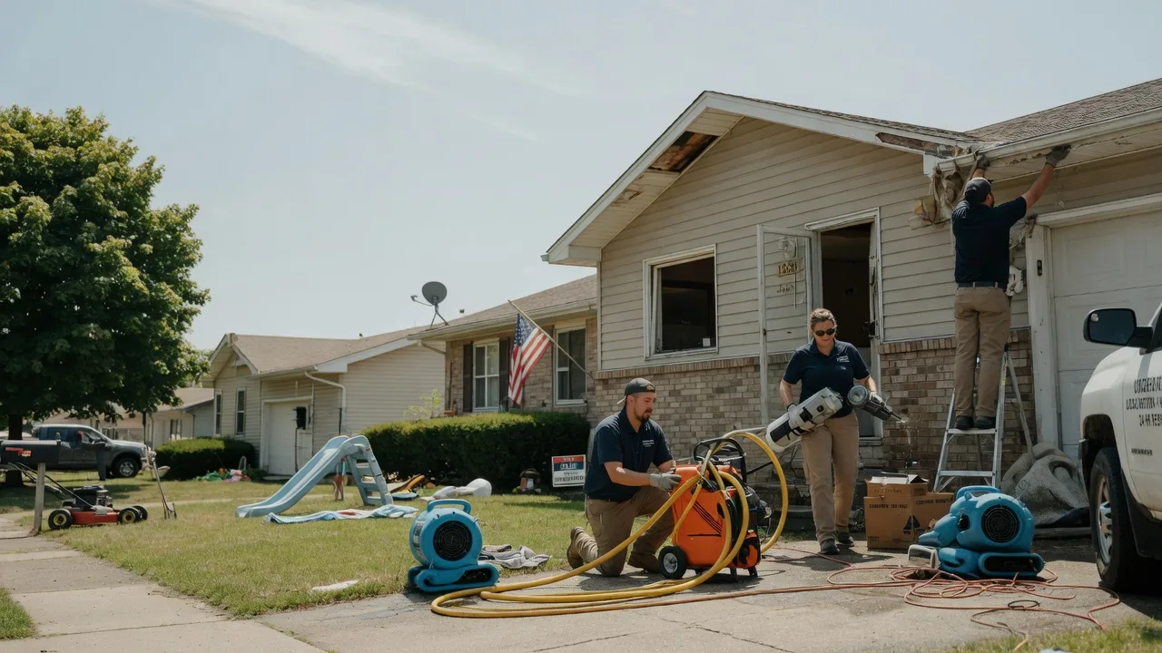 Water Damage Restoration in New Market, IN near me